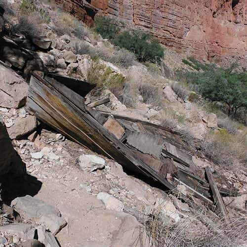 Bert Loper’s Boat and Bert’s Canyon